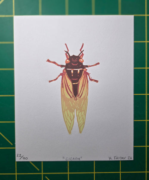 Cicada Print