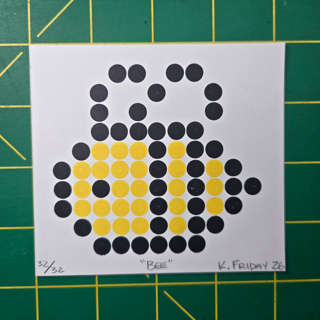 Lego Bee Print