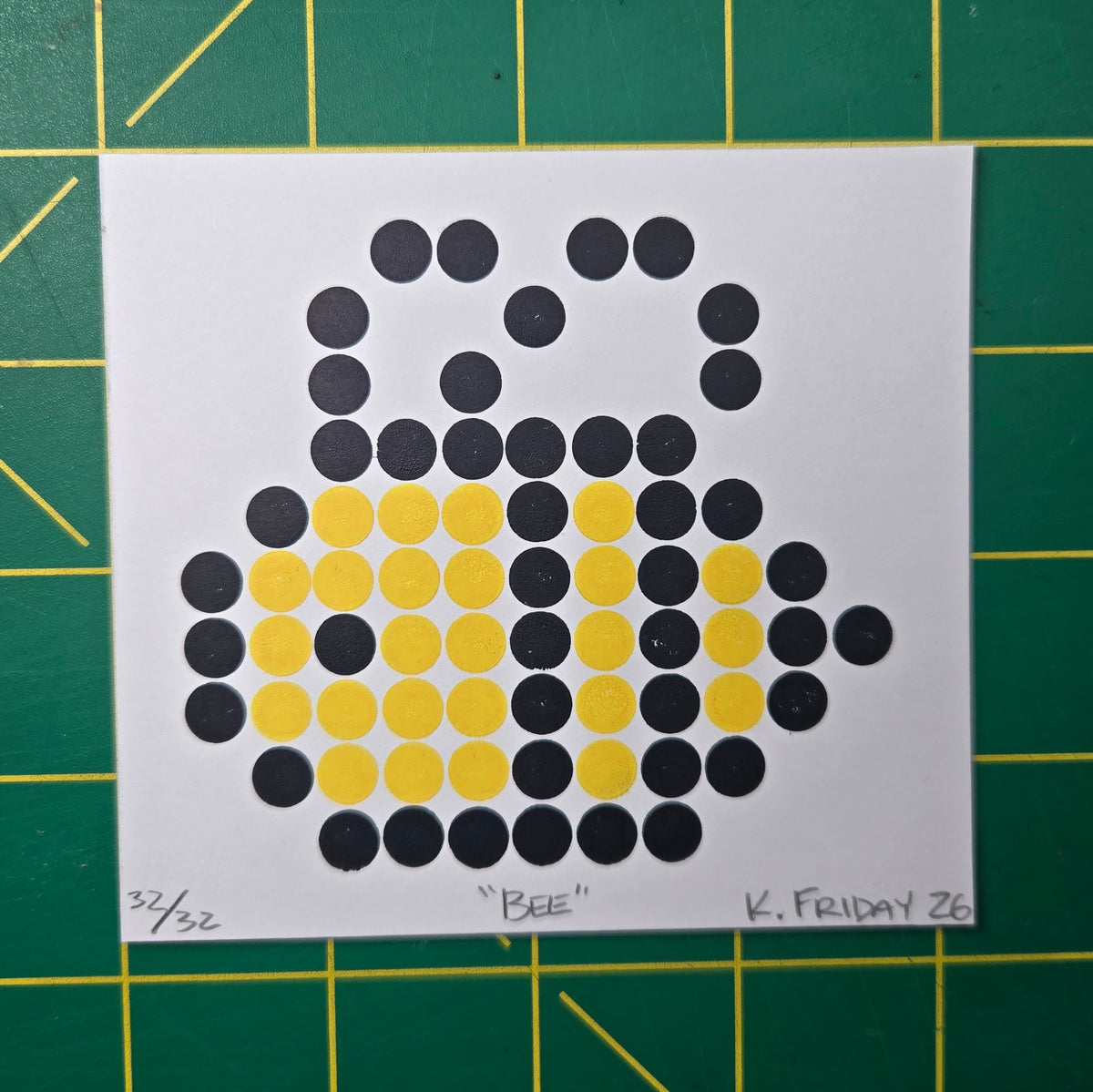 Lego Bee Print