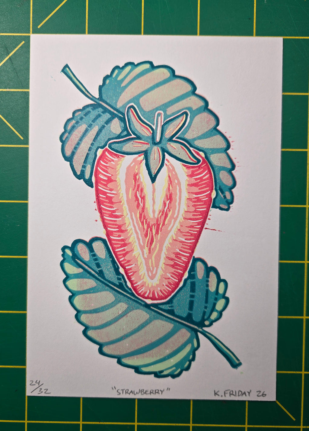 Strawberry Print