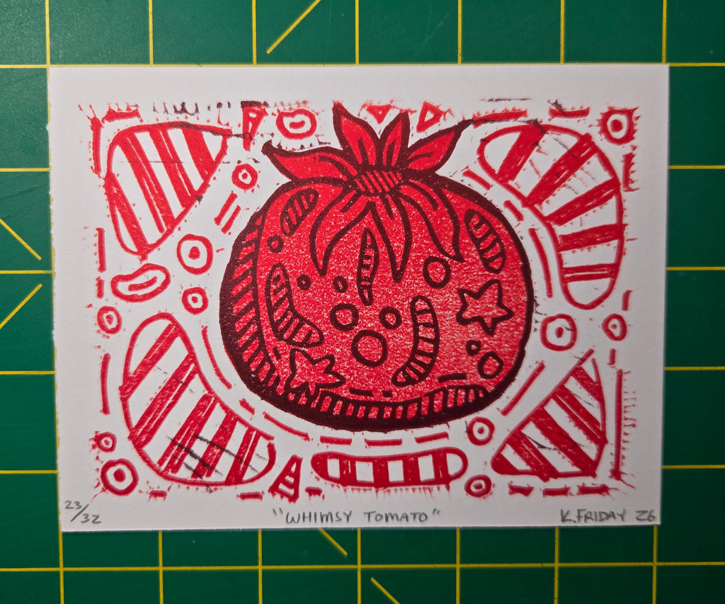 Whimsy Tomato Print