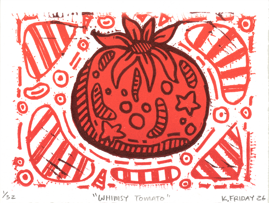 Whimsy Tomato Print