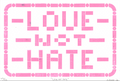 Love Not Hate print